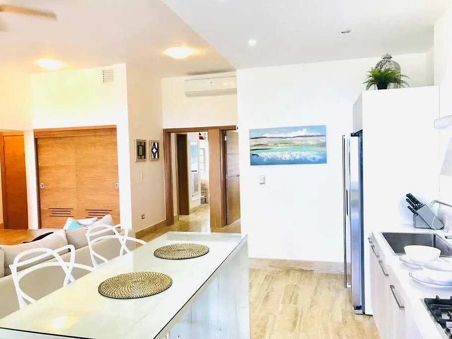 Amazing Beach Front Apt At Playa Bonita Los Delfines Building #A1 Las Terrenas